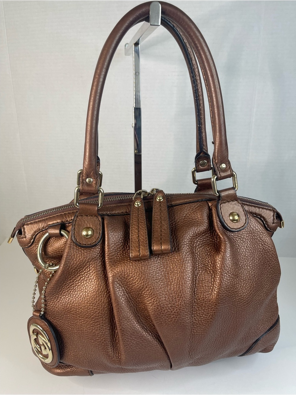 Gucci Sukey top handle bag with dust bag - Picture 16 of 16